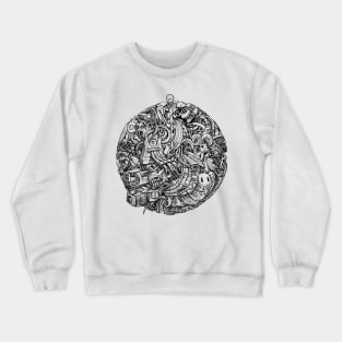 Ball of Ideas | Psychedelic Art Crewneck Sweatshirt